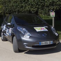 TVE - Parc Blossac Poitiers - Nissan Leaf CESV